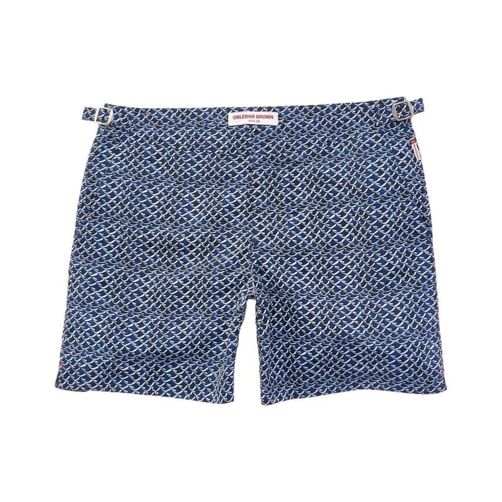 Orlebar Brown Mens  Swim Trunk, Blue